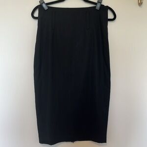 Robert Rodriguez black wool pencil skirt - size 8